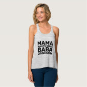 T-shirts BABA GANOUSH HUMMUS MOM (Devant entier)