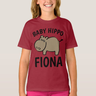 T-shirts BABY HIPPO FIONA Cute Kids