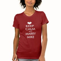 T-shirts Bachelorette avec thème de garder calme