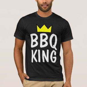 T-shirts BBQ KING MEN'S Funny pour papa ou mari