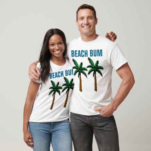 T-SHIRTS BEACH BUM (Unisexe)