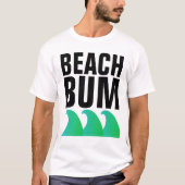 T-shirts BEACH BUM (Devant)