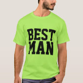 T-shirts BEST MAN (Devant)