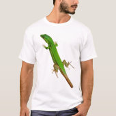 T-shirts Big Green Lizard (Devant)