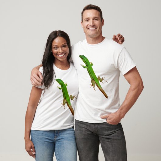 T-shirts Big Green Lizard (Unisexe)