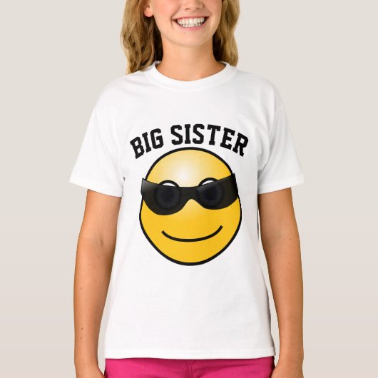 T-shirts BIG SISTER (Devant)