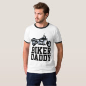 T-shirts BIKER DAD DADDY (Devant entier)