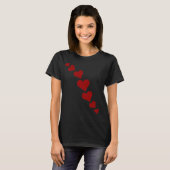 T-shirts bio de la Saint-Valentin pour femmes (Devant entier)