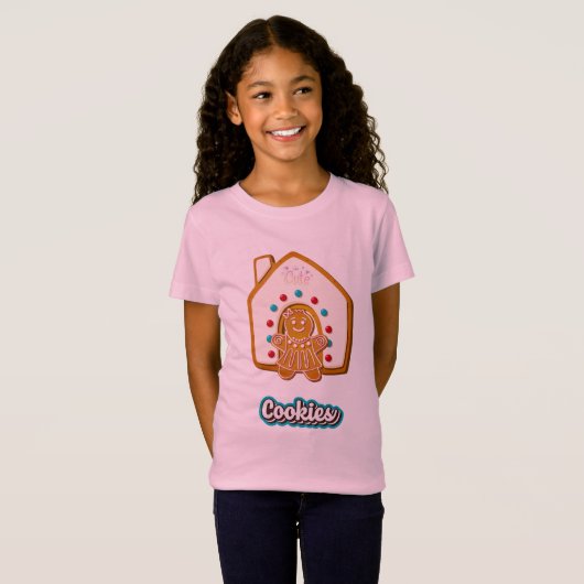 T-shirts biscuits mignons (Devant entier)