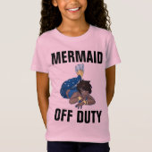 T-shirts BLACK MERMAID, HORS SERVICE (Devant)