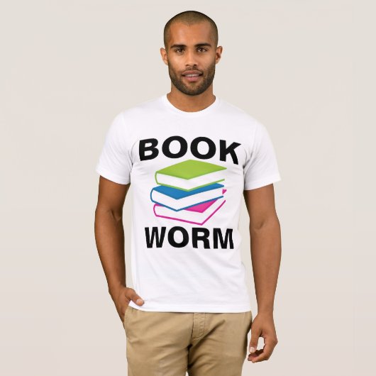 T-shirts BOOKWORM (Devant entier)