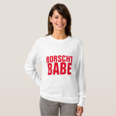 T-shirts BORSCHT BABE (Devant entier)