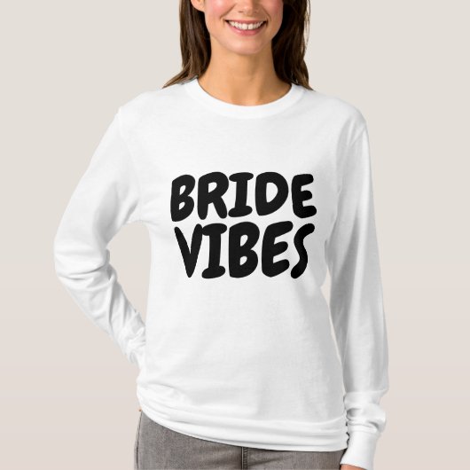 T-shirts BRIDE VIBES (Devant)
