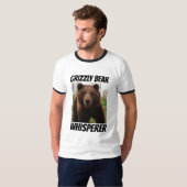 T-SHIRTS BROSSERIES ET GRIZZLY BEAR WHISPERER (Devant entier)