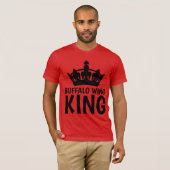 T-shirts BUFFALO WING KING (Devant entier)