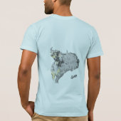 T-shirts : buffle (Dos)