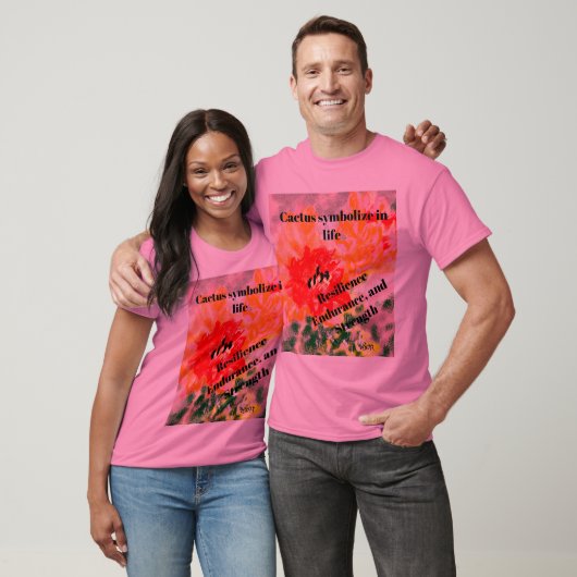 T-shirts : Cactus Bloem (Unisex)