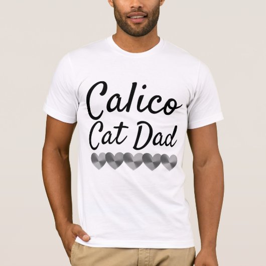 T-Shirts CALICO CAT DAD (Devant)