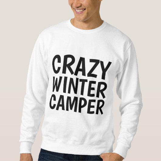 T-shirts CAMPER D'HIVER, CRAZY (Devant)
