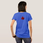 T-shirts Canada Chemise en feuille d'érable biolog (Dos entier)
