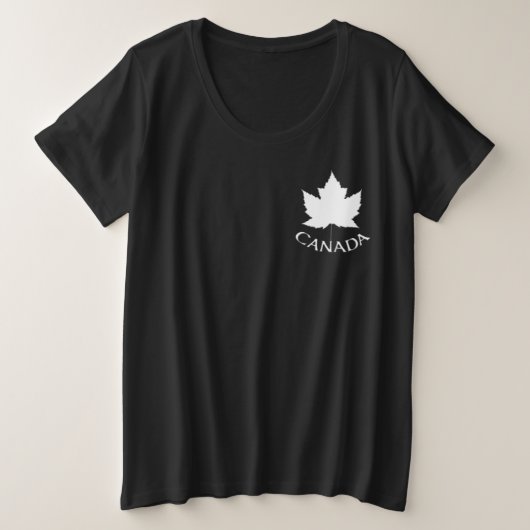 T-shirts Canada Shirt Plus Size Canada (Design devant)