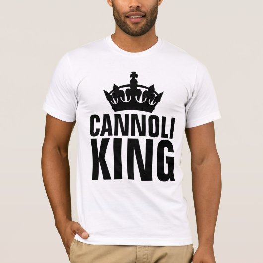 T-shirts CANNOLI KING (Devant)