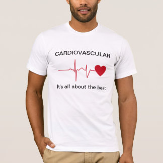 T-shirts cardio-vasculaires de santé de coeur