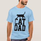T-shirts CAT DAD (Devant)