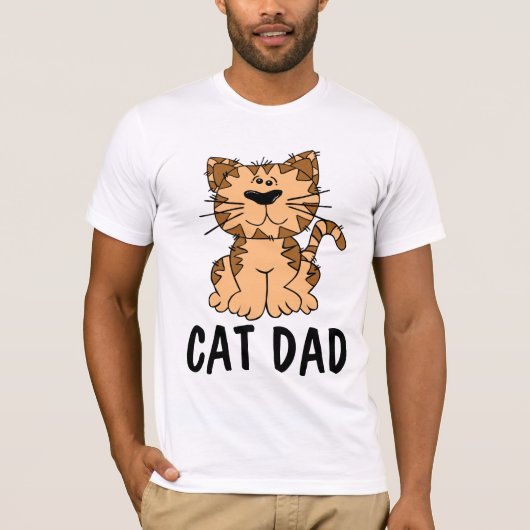 T-shirts CAT DAD MEN (Devant)