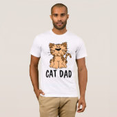 T-shirts CAT DAD MEN (Devant entier)