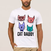 T-shirts CAT DADDY (DAD) (Devant)