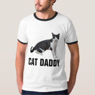 T-shirts CAT DADDY, TUXEDO CAT