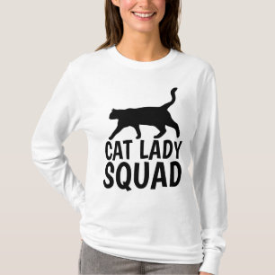 T-shirts CAT LADY SQUAD