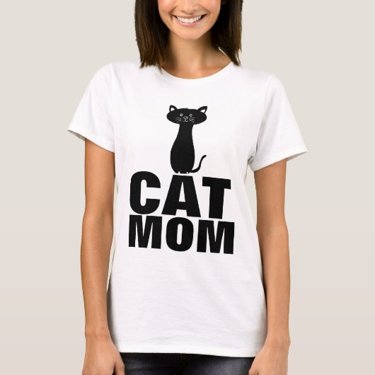 T-shirts CAT MOM (Devant)