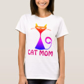 T-shirts CAT MOM (Devant)