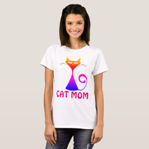 T-shirts CAT MOM