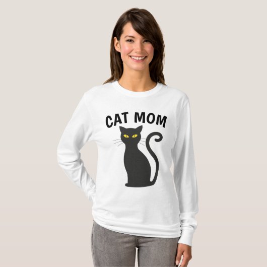 T-shirts CAT MOM (Devant entier)