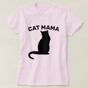 T-shirts CAT MOM (CAT MAMA)