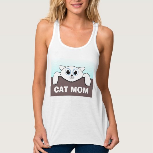 T-shirts CAT MOM Dames Tee - shirts (Devant)