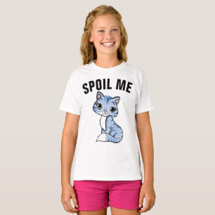 T-shirts CAT pour filles, SPOIL ME