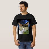 T-shirts CAT SPACE CAT (Devant entier)