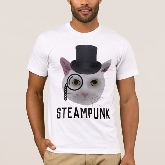 T-shirts CAT STEAMPUNK (Devant)