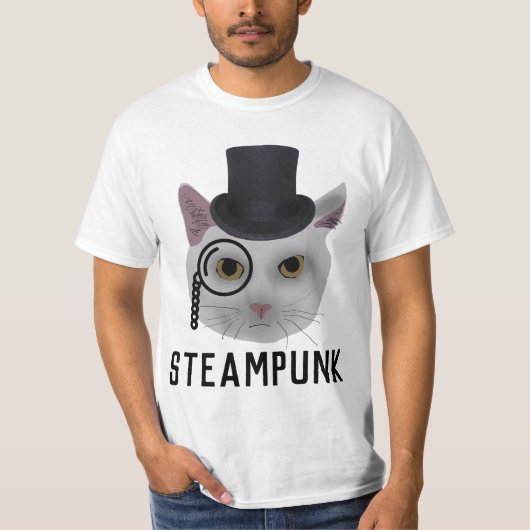 T-shirts CAT STEAMPUNK (Devant)
