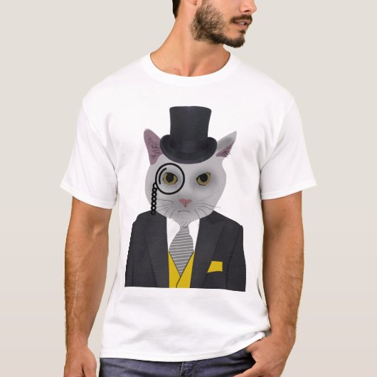 T-shirts CAT STEAMPUNK (Devant)