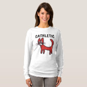 T-shirts CAT WORKOUT GYM CATHLÉTIQUE (Devant entier)