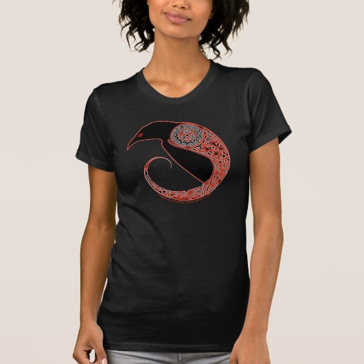 T-shirts celtique, conception de Morrigan Raven (Devant)