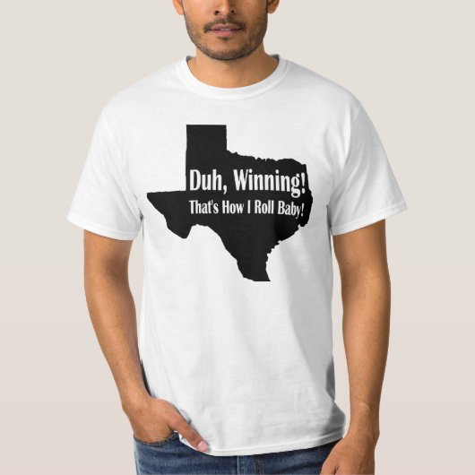 T-shirts : Charlie, éclat, gagnant, T-shirts (Devant)