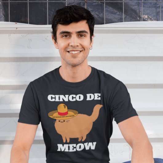 T-SHIRTS CHAT CHAT CINCO DE MEOW