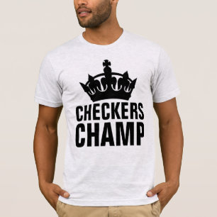 T-shirts CHECKERS CHAMP
