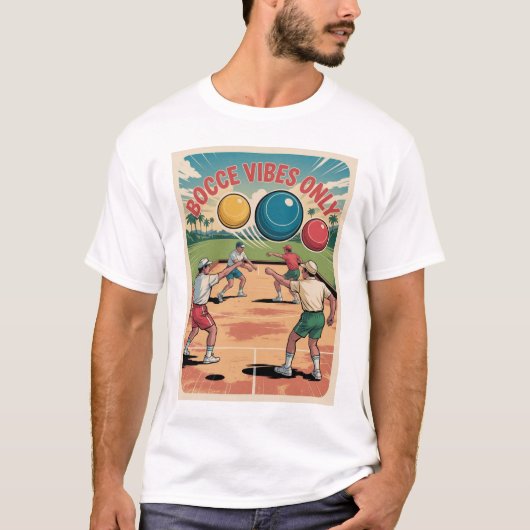 T-Shirts & Chemises de Bocce pour hommes Bocce Pop (Devant)